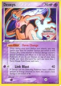 Deoxys - 16/107 (Regional Championships) (016/107) [League & Championship Cards]