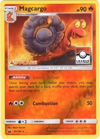 Magcargo - 24/168 (League Challenge) [4th Place] (024/168) [League & Championship Cards]