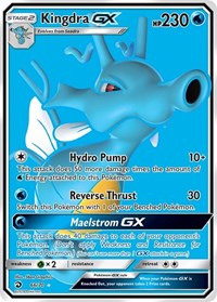 Kingdra GX (Full Art) (66/70) [Dragon Majesty]