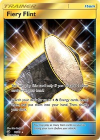 Fiery Flint (Secret) (76/70) [Dragon Majesty]