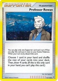 Professor Rowan - 112/130 (Cosmos Holo) (112/130) [Miscellaneous Cards & Products]
