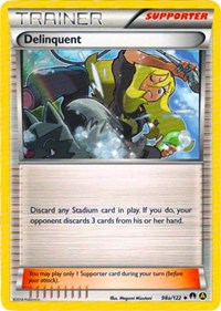 Delinquent - 98a/122 (098a/122) [Alternate Art Promos]