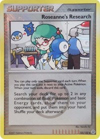 Roseanne's Research - 125/132 (League Promo) (125/132) [League & Championship Cards]