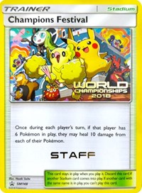 Champions Festival - SM148 (World Championships 2018) [Staff] (SM148) [SM Promos]