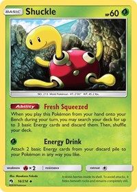 Shuckle (16/214) [SM - Lost Thunder]