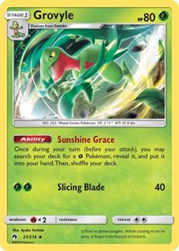 Grovyle (21/214) [SM - Lost Thunder]
