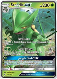 Sceptile GX (22/214) [SM - Lost Thunder]