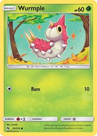 Wurmple (23) (23/214) [SM - Lost Thunder]