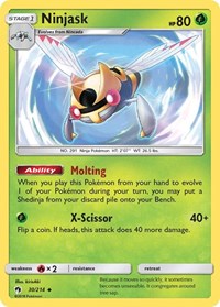 Ninjask (30/214) [SM - Lost Thunder]