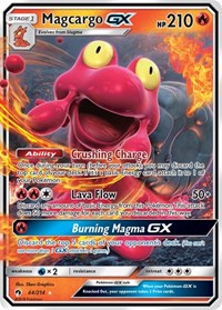 Magcargo GX (44/214) [SM - Lost Thunder]