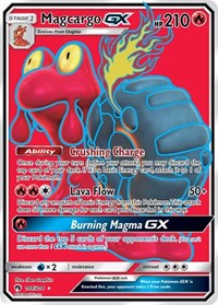 Magcargo GX (Full Art) (198/214) [SM - Lost Thunder]