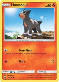 Houndour (45/214) [SM - Lost Thunder]