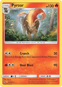 Pyroar (51/214) [SM - Lost Thunder]