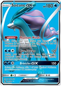 Suicune GX (Full Art) (200/214) [SM - Lost Thunder]