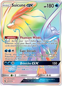 Suicune GX (Secret) (220/214) [SM - Lost Thunder]