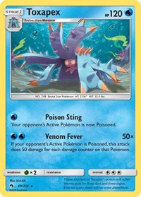 Toxapex (69/214) [SM - Lost Thunder]