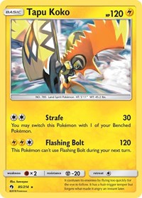 Tapu Koko (85/214) [SM - Lost Thunder]