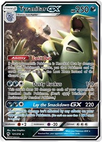 Tyranitar GX (121/214) [SM - Lost Thunder]