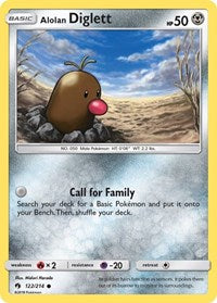 Alolan Diglett (122/214) [SM - Lost Thunder]