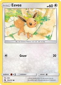 Eevee (155/214) [SM - Lost Thunder]