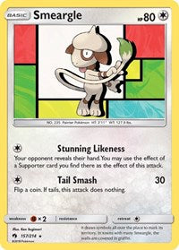 Smeargle (157/214) [SM - Lost Thunder]