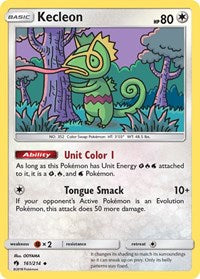 Kecleon (161) (161/214) [SM - Lost Thunder]