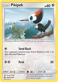 Pikipek (164) (164/214) [SM - Lost Thunder]