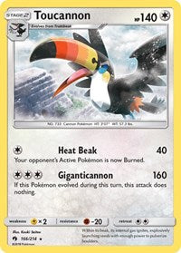 Toucannon (166/214) [SM - Lost Thunder]