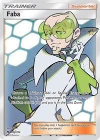 Faba (Full Art) (208/214) [SM - Lost Thunder]