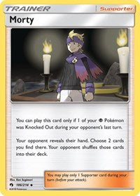 Morty (186/214) [SM - Lost Thunder]