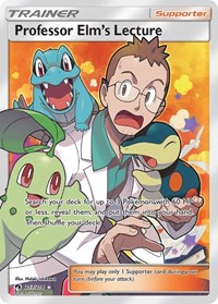 Professor Elm's Lecture (Full Art) (213/214) [SM - Lost Thunder]