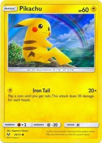 Pikachu - 28/73 (Water Web Holo) (028/073) [Miscellaneous Cards & Products]