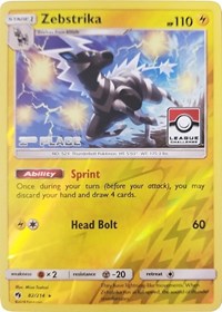 Zebstrika - 82/214 (League Challenge) [2nd Place] (082/214) [League & Championship Cards]