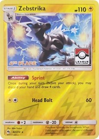 Zebstrika - 82/214 (League Challenge) [4th Place] (082/214) [League & Championship Cards]