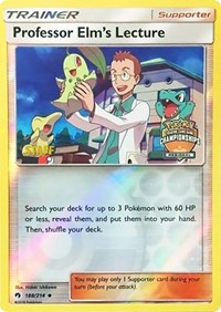 Professor Elm's Lecture (Regional Championships) [Staff] (188/214) [League & Championship Cards]