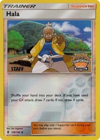 Hala - 126/145 (Regional Championships) [Staff] (126/145) [League & Championship Cards]