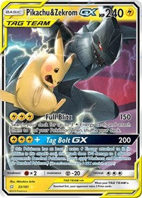 Pikachu & Zekrom GX (33/181) [SM - Team Up]