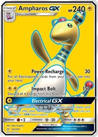 Ampharos GX (Full Art) (163/181) [SM - Team Up]