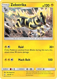 Zebstrika (45/181) [SM - Team Up]