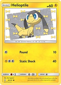Helioptile (49/181) [SM - Team Up]
