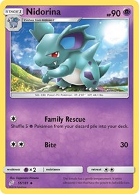Nidorina (55/181) [SM - Team Up]