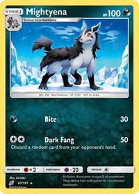 Mightyena (87/181) [SM - Team Up]