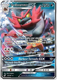 Incineroar GX (97/181) [SM - Team Up]