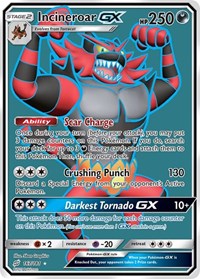 Incineroar GX (Full Art) (167/181) [SM - Team Up]