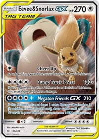 Eevee & Snorlax GX (120/181) [SM - Team Up]
