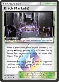 Black Market Prism Star (134/181) [SM - Team Up]