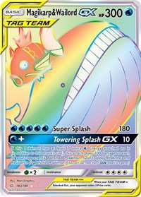 Magikarp & Wailord GX (Secret) (183/181) [SM - Team Up]