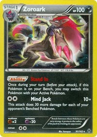 Zoroark - 91/162 (Cosmos Holo) (091/162) [Miscellaneous Cards & Products]