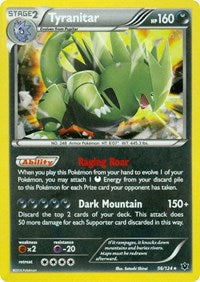 Tyranitar - 56/124 (Cosmos Holo) (056/124) [Miscellaneous Cards & Products]