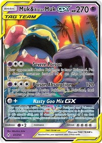 Muk & Alolan Muk GX (61/214) [SM - Unbroken Bonds]